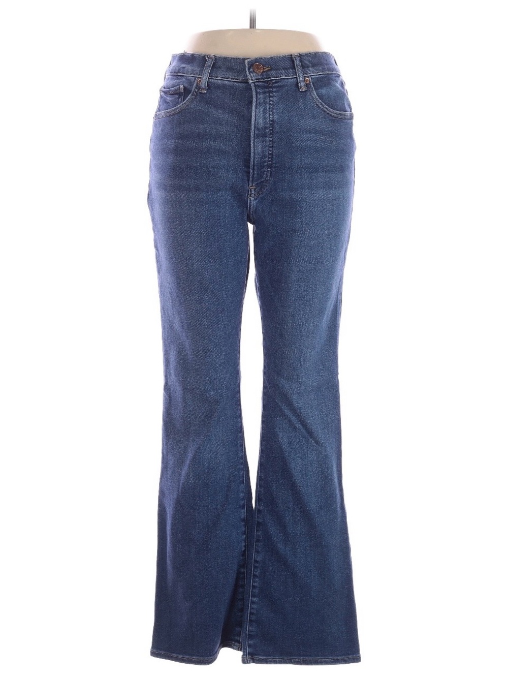 Express High Rise Bootcut Stretch Jeans Size 14R Medium Wash Women’s